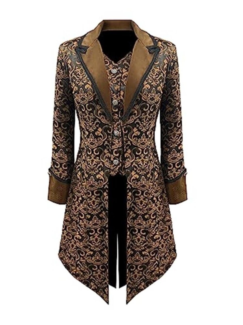 Women's Gothic Victorian Coat Steampunk Renaissance Jacket